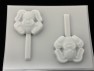 800 Easter Bunny Rabbit Chocolate or Hard Candy Lollipop Mold